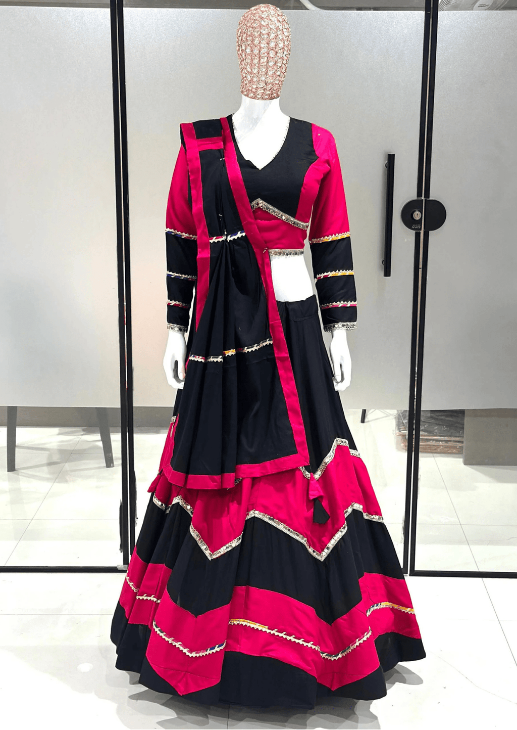 Rangrez Rayon Cotton Lehenga Set-2