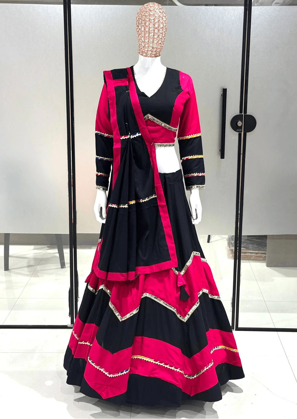 Rangrez Rayon Cotton Lehenga Set-2